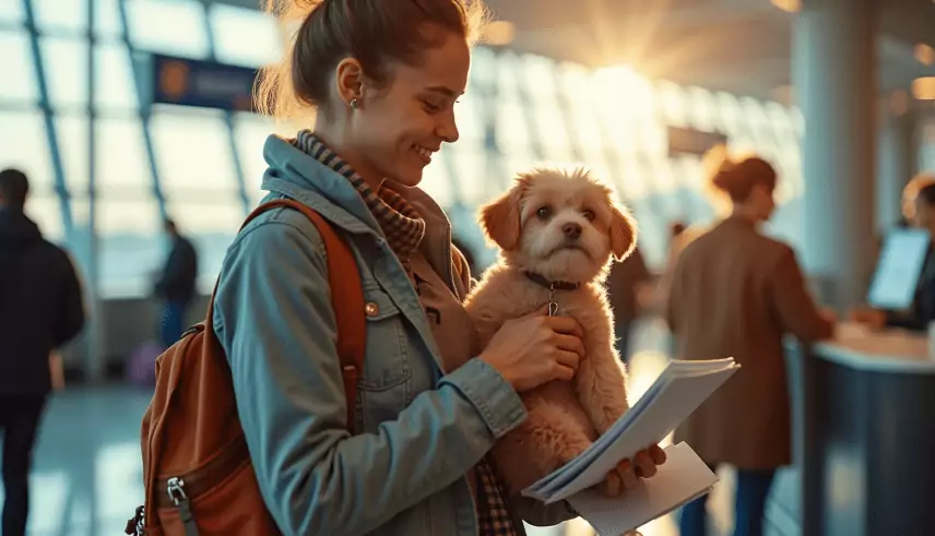 3 steps for traveling with an emotional support animal on airlines