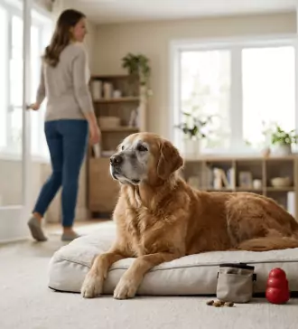 5 best techniques for training older dogs with separation anxiety