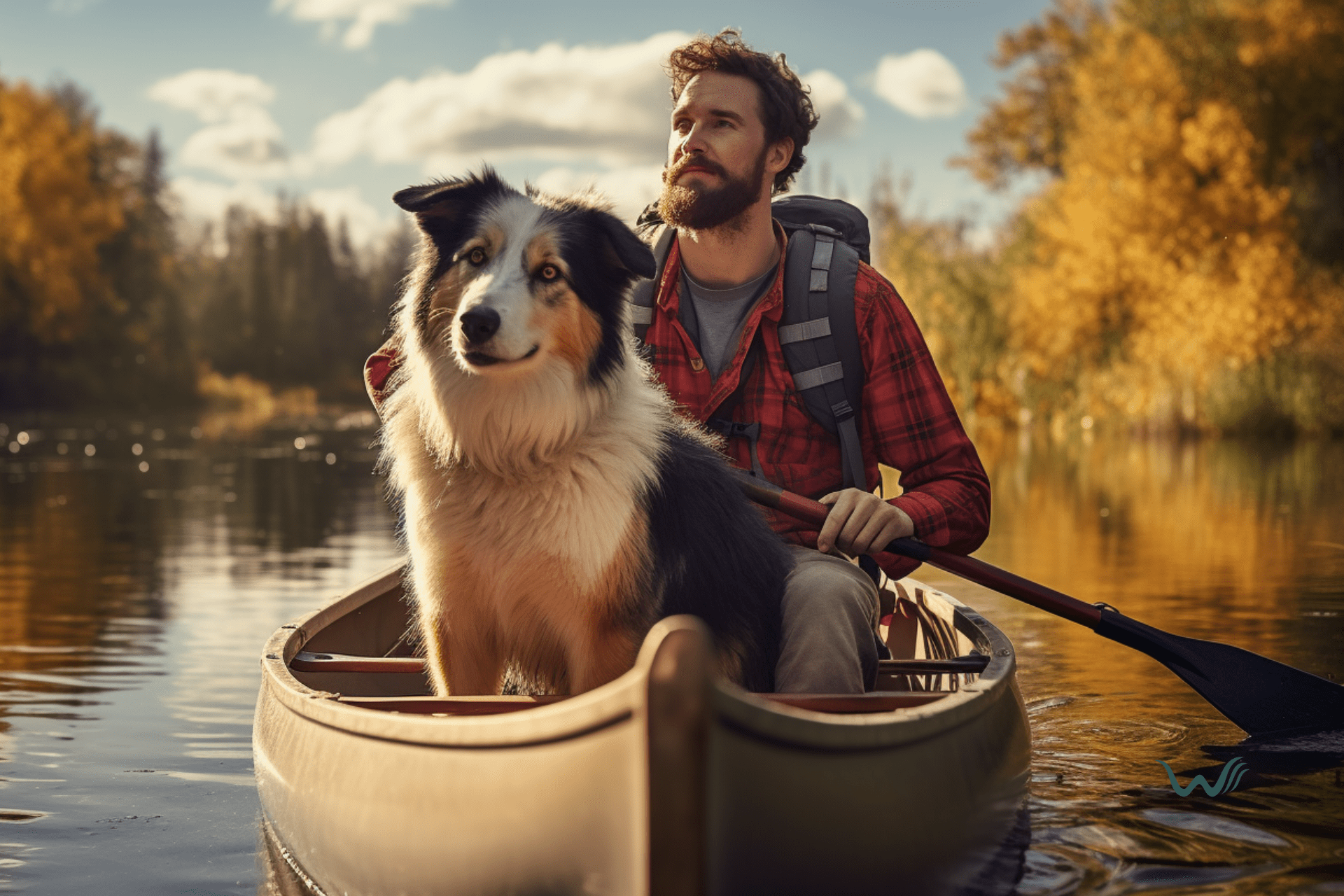 7 tips for canoeing or kayaking with your service dog