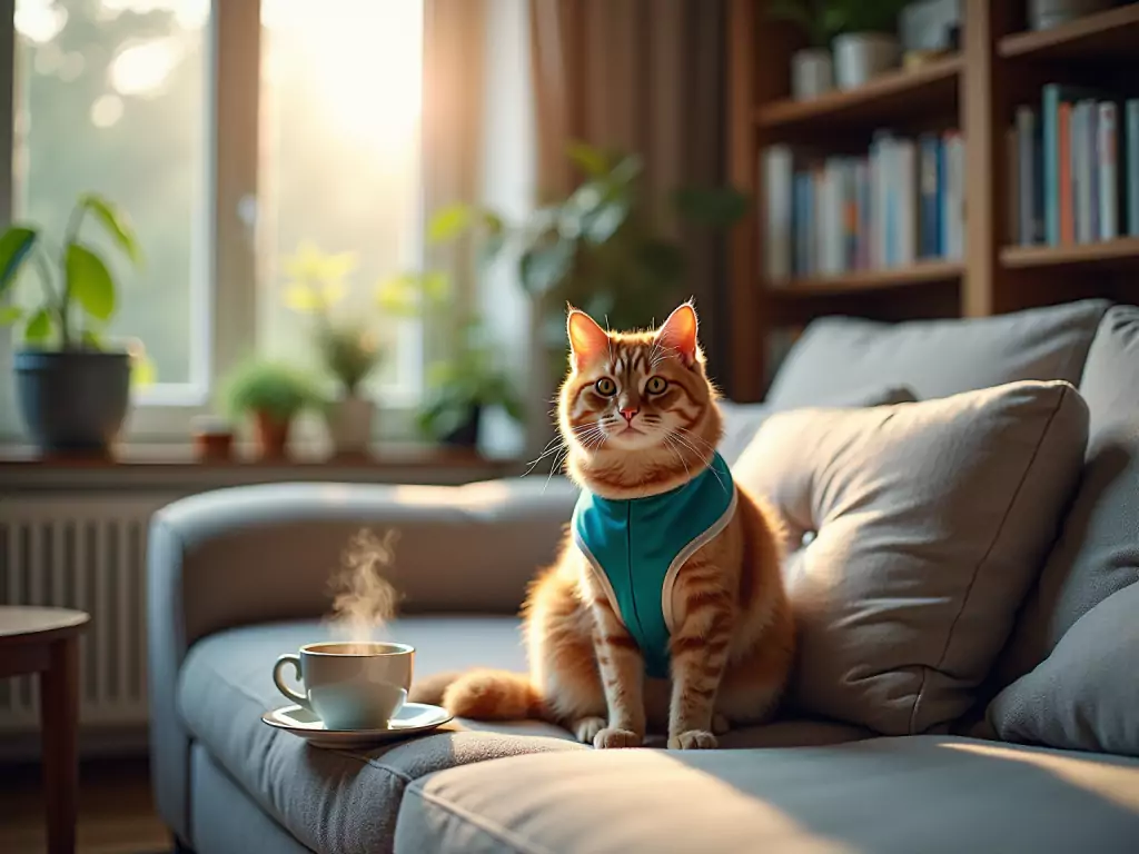 8 benefits of using an emotional support cat vest