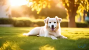 A happy adoptable dog enjoying the sunlight in a spacious yard, showcasing its unique features and hopeful expression. Adoptable Dog Breeds: Give A Loving Home To A Rescue