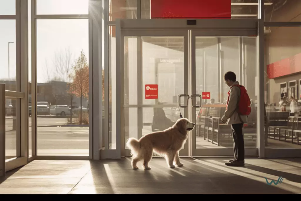 are dogs allowed in target stores