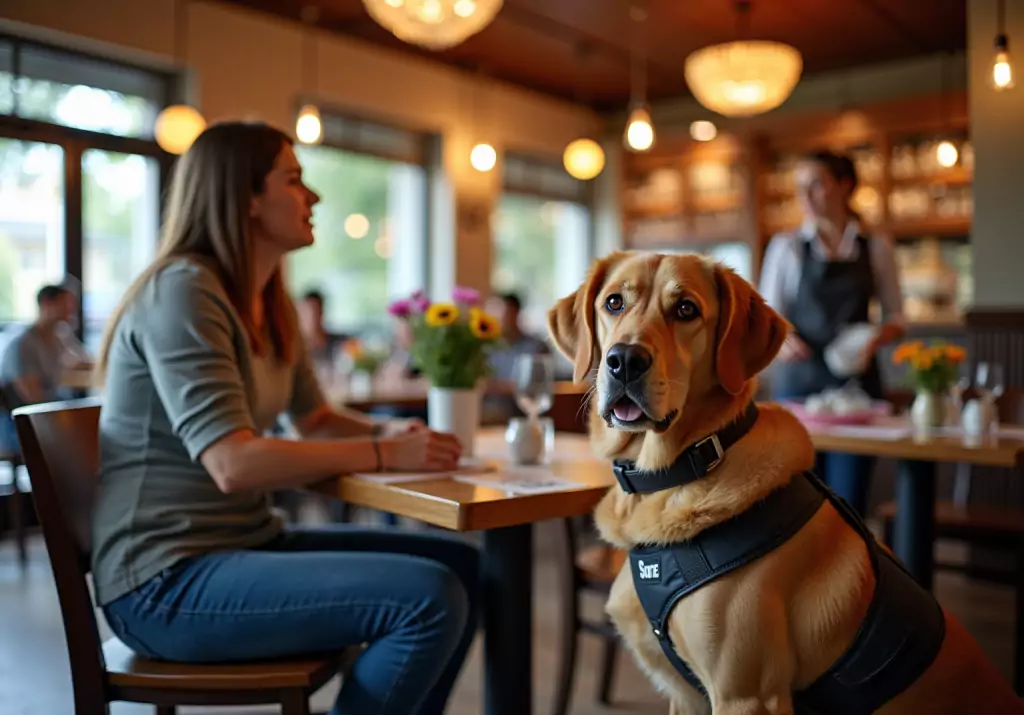 are emotional support animals allowed in restaurants key comparisons