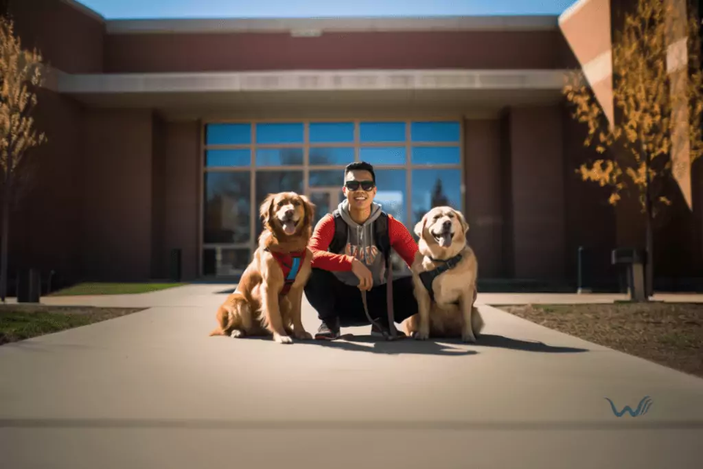 are emotional support animals allowed on college campus