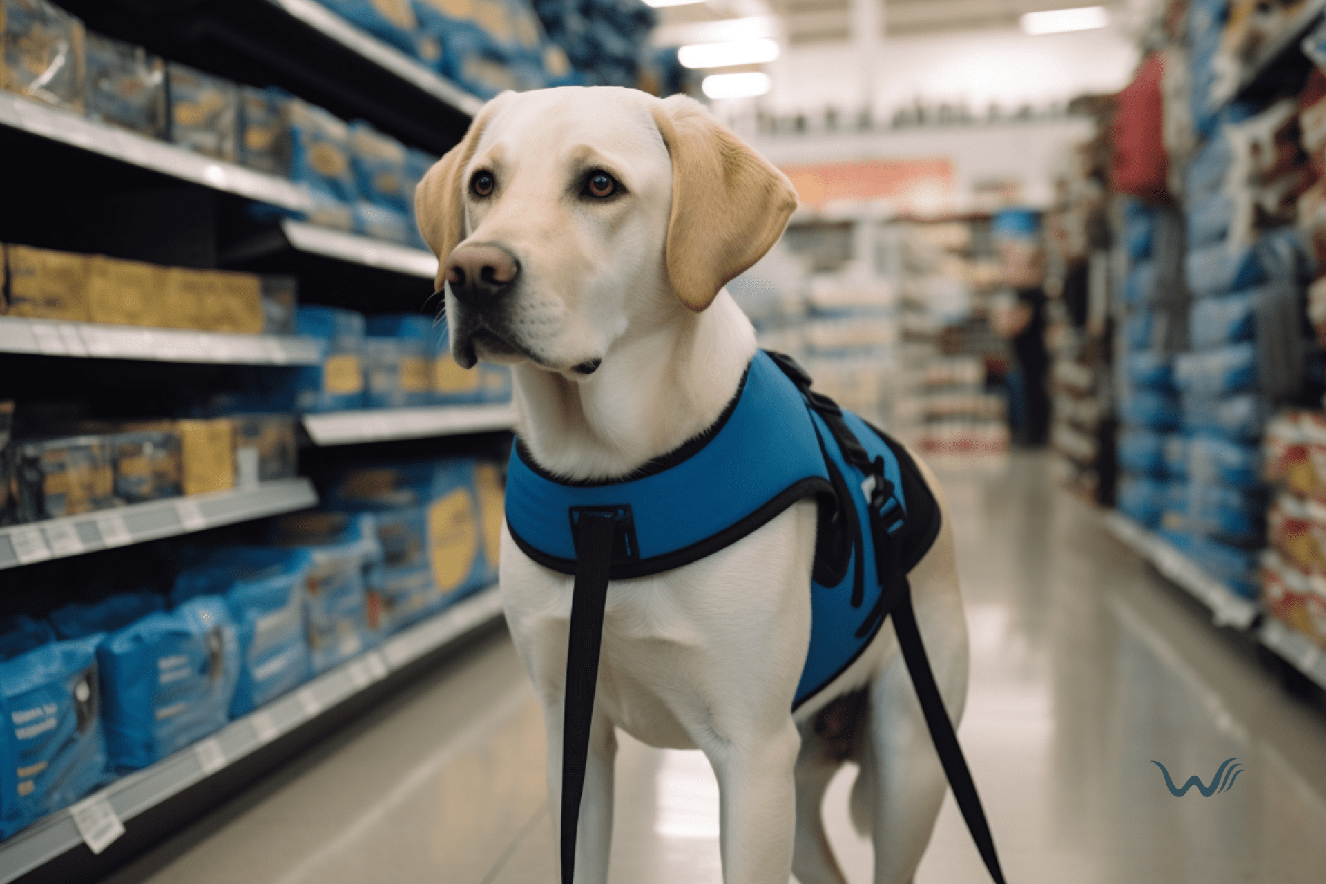 are service dogs allowed in academy sports stores