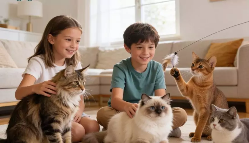 best cat breeds for families with children