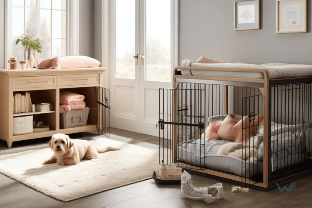 crate training for pet adoption
