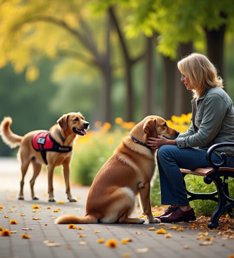 difference between emotional support dog and service dog explained