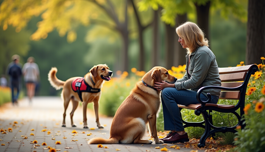 difference between emotional support dog and service dog explained