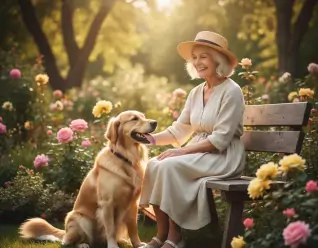 discover how therapy dogs for seniors transform everyday life