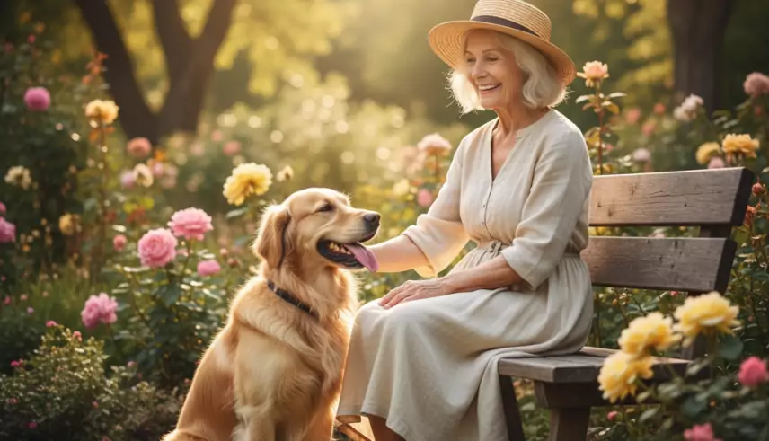 discover how therapy dogs for seniors transform everyday life