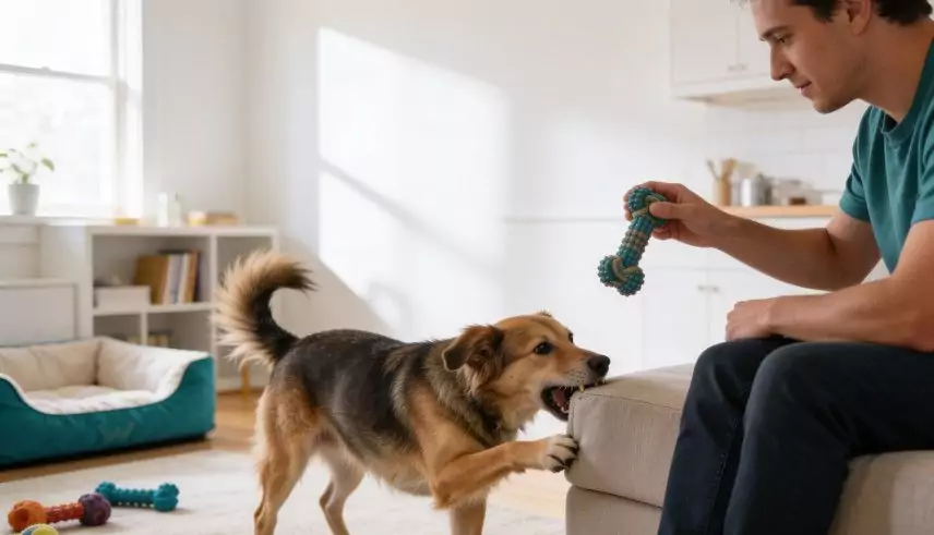 effective techniques for curbing destructive dog behavior
