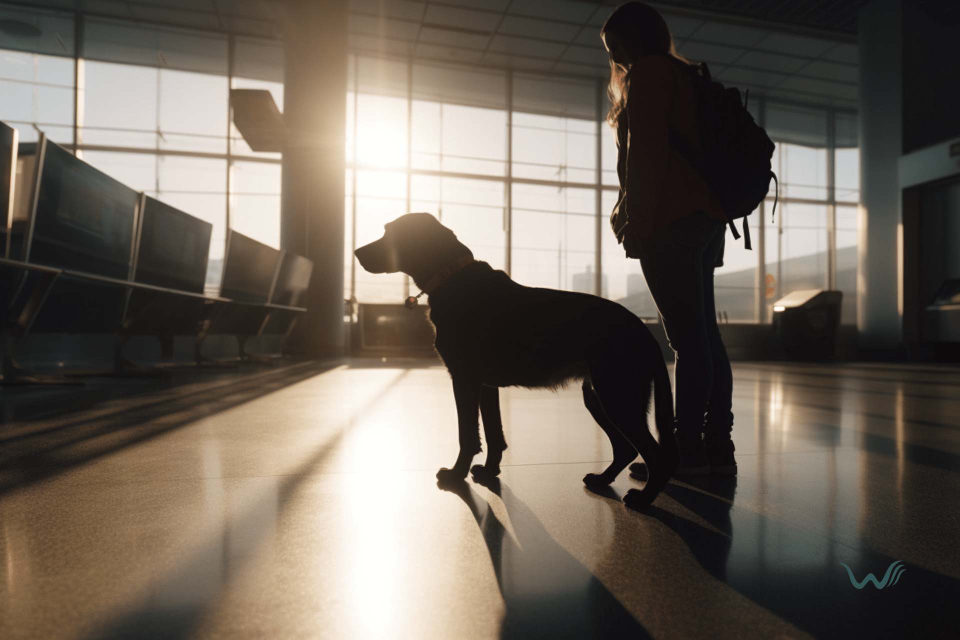 emotional support animals in airports