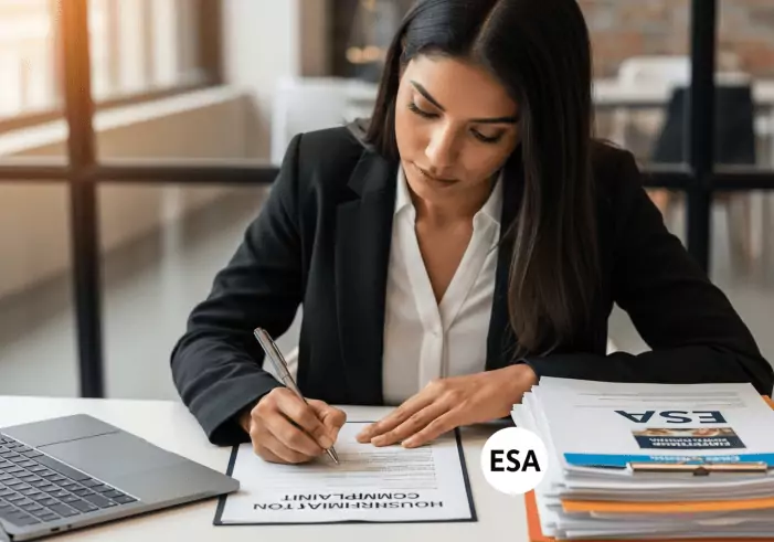 esa housing discrimination how to file complaint