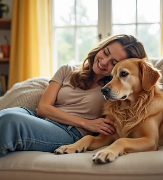 golden retriever emotional support dog benefits and legal insights