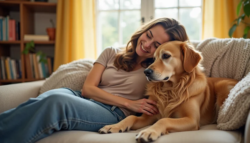 golden retriever emotional support dog benefits and legal insights