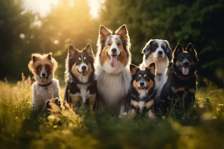 group of dogs outside esa letter wellness wag