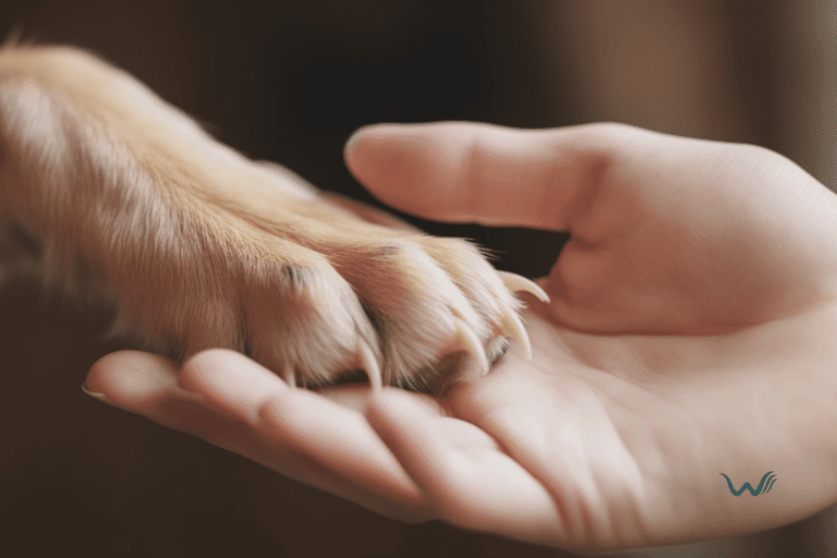 how to care for dog's broken nail