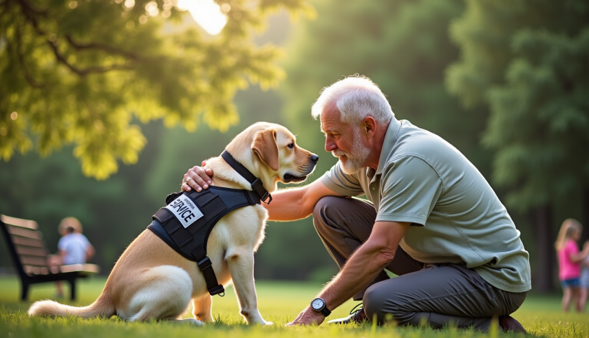 how to get a service dog for ptsd and anxiety a step by step guide