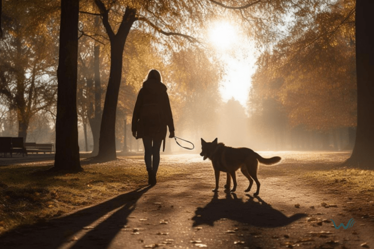 leash training for adult dogs