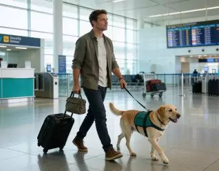 navigating airports with emotional support animals