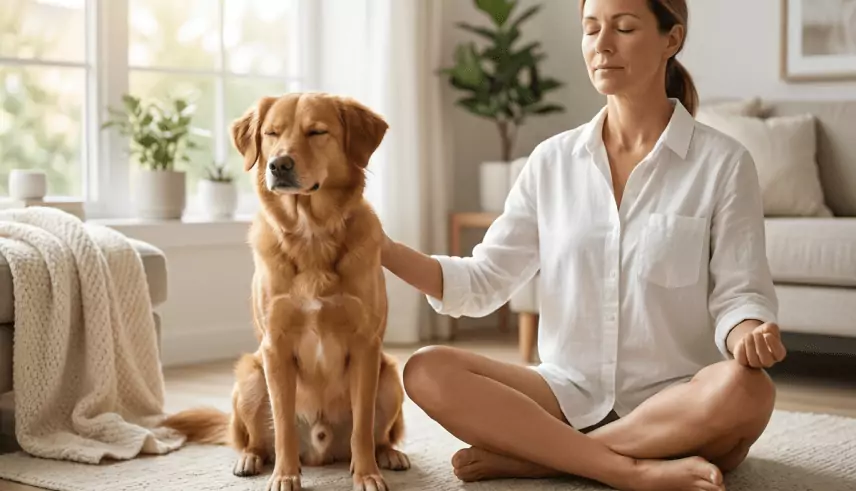 the calming effects of meditation for dogs