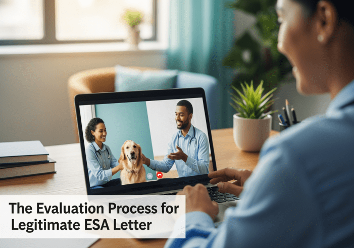 the evaluation process for legitimate esa letter
