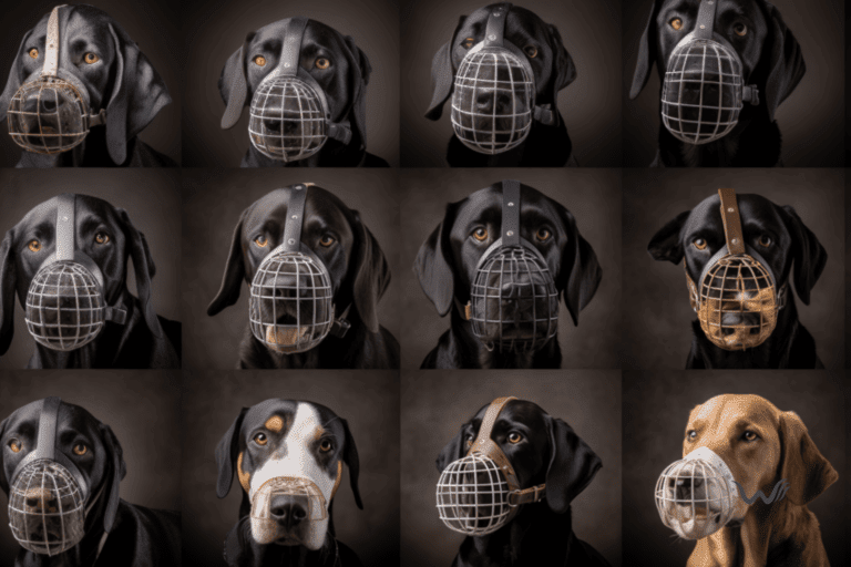 the types and uses for a dog muzzle
