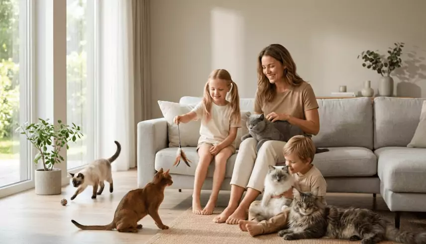 top family friendly cat breeds