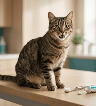 what are the best ways to maintain dental health in cats