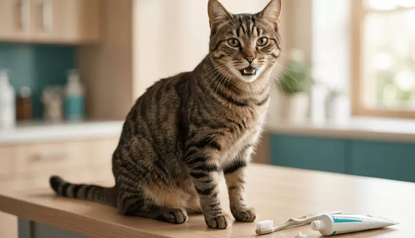 what are the best ways to maintain dental health in cats
