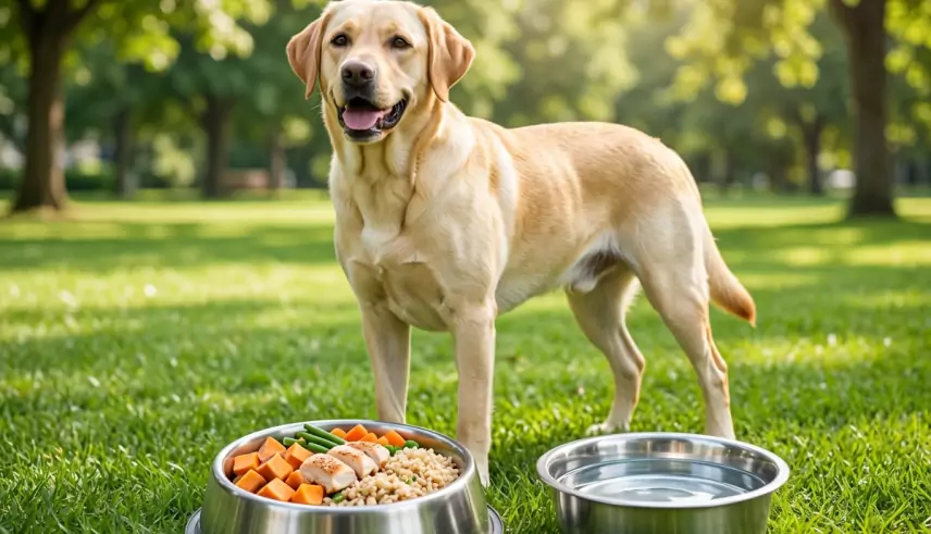 what is the key to fueling active dogs