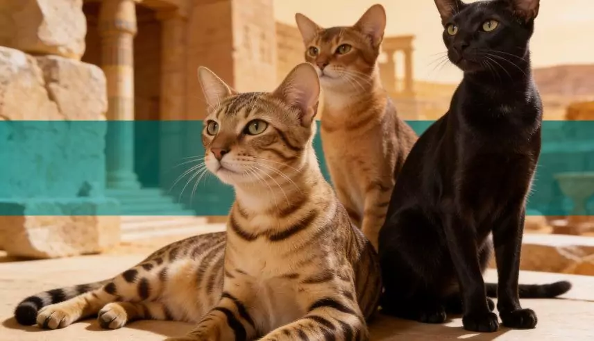 what were the earliest cat breeds in history