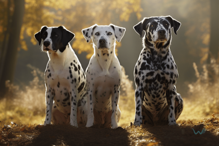 why do these rare dog breeds have unique coat patterns