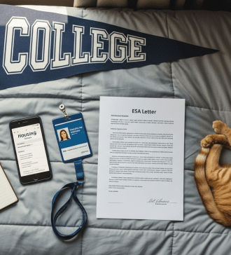 ESA letter for college student dorms
