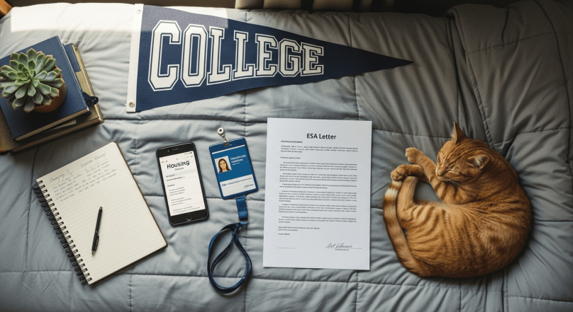 ESA letter for college student dorms