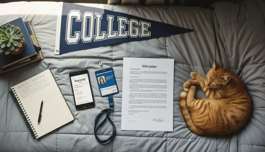 ESA letter for college student dorms